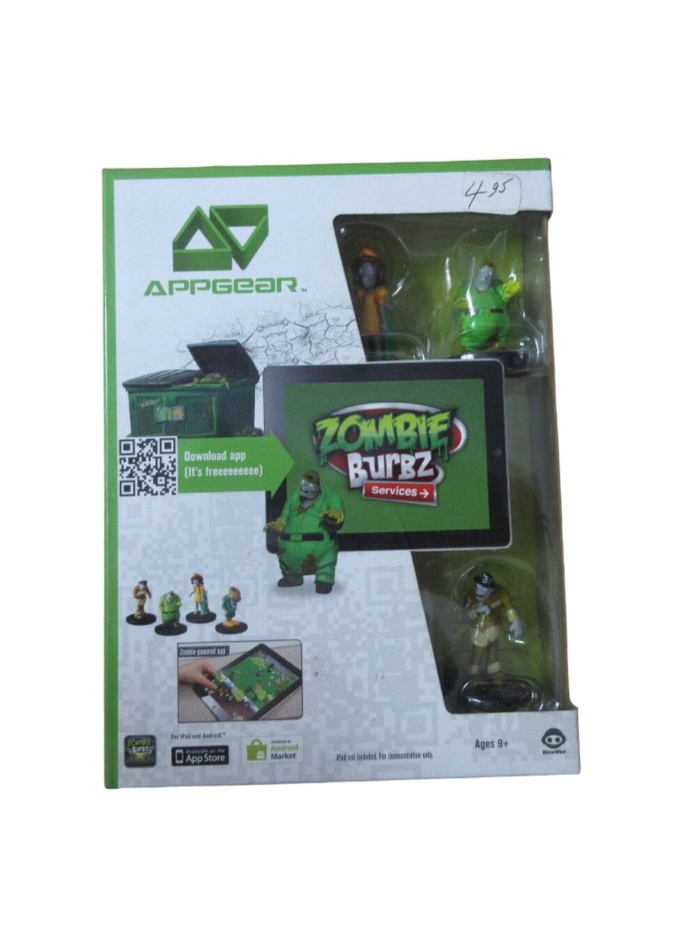 AppGear Zombie Burbz Mobile Application Game for App - Services Edition